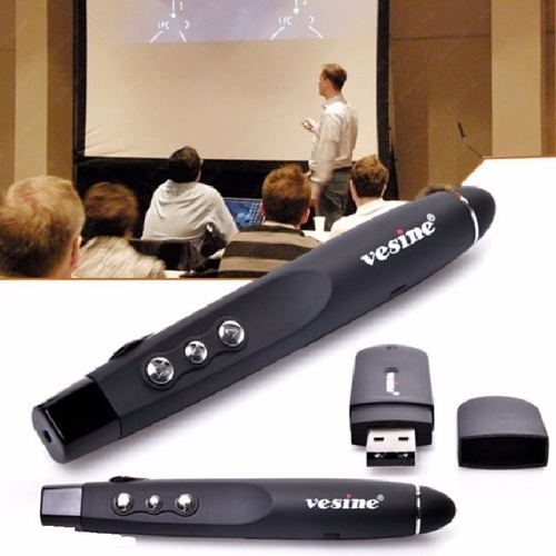 Bút Chỉ Laze VP101 Vesine Hỗ Trợ Giảng Dạy Trình Chiếu Slide - Giá Siêu Rẻ