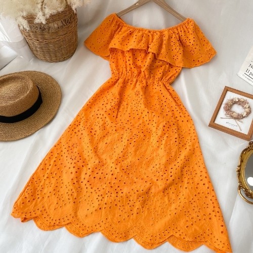 Đầm Nữ ❤ đầm maxi trễ vai dáng dài,kiểu dáng lạ mắt ❤ KÈM HÌNH THẬT | BigBuy360 - bigbuy360.vn