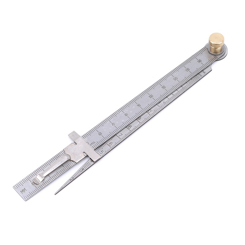 Set 2 Thước Đo Khe Hở Chuyên Dụng 0-15mm Bằng Thép Không Gỉ