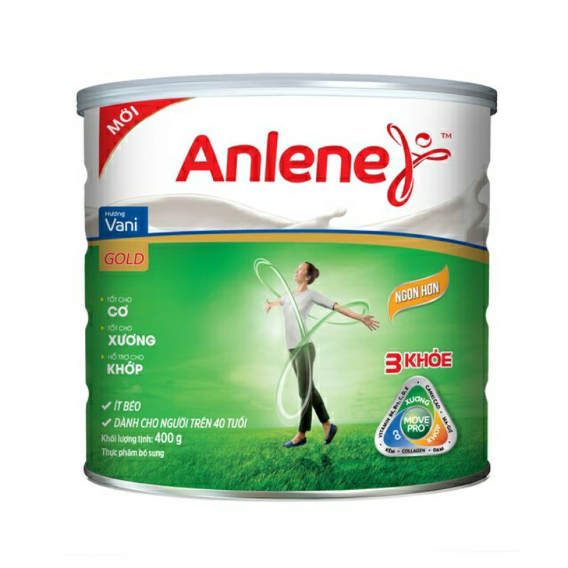 Sữa bột Anlene Gold Movepro lon 400g