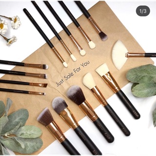 |ZOEVA| Set Cọ Zoeva 15PCS - MÀU ROSEGOLD (Mặt & Mắt)