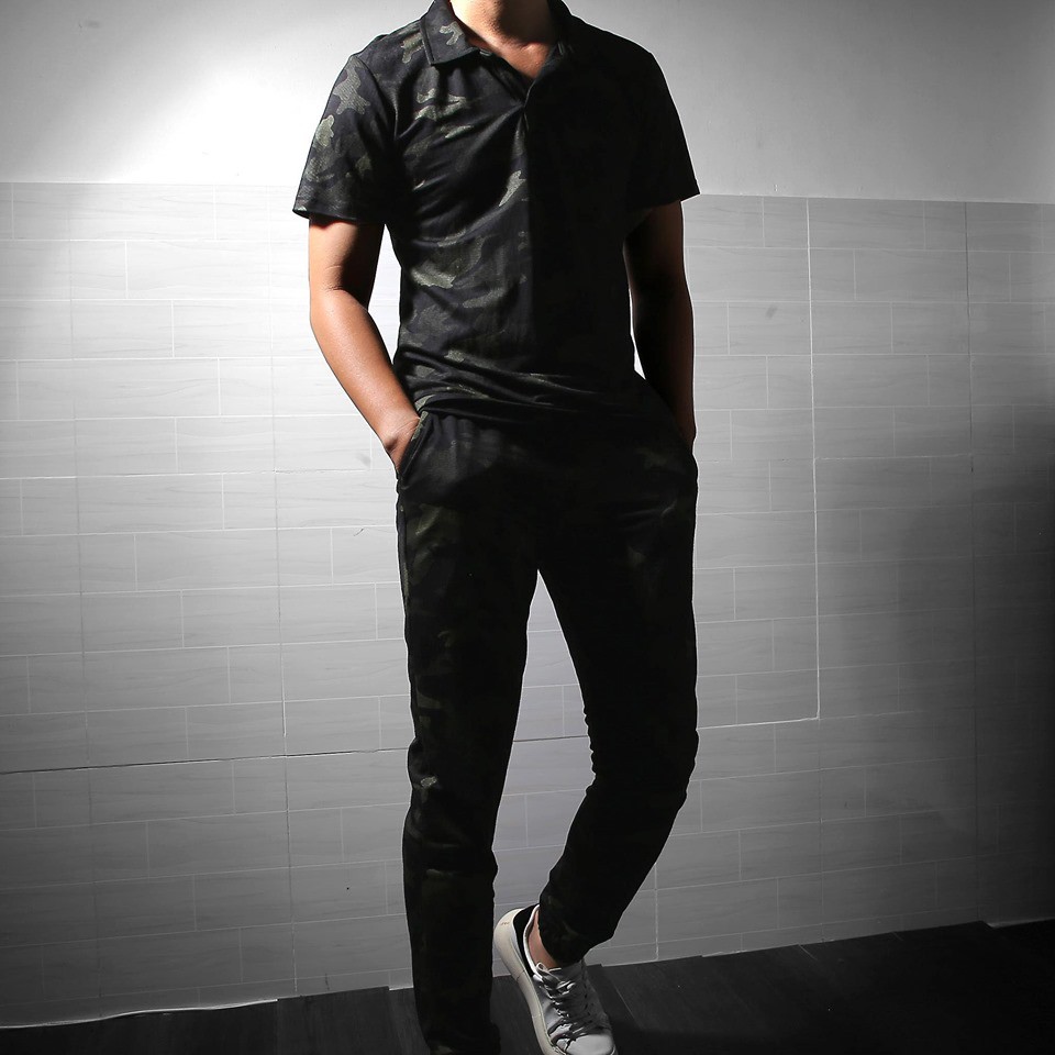 SUN24FASHION - SET CAMO COTTON QUẦN DÀI, BỘ QUẦN ÁO THỂ THAO CAMO MẶC MÁT