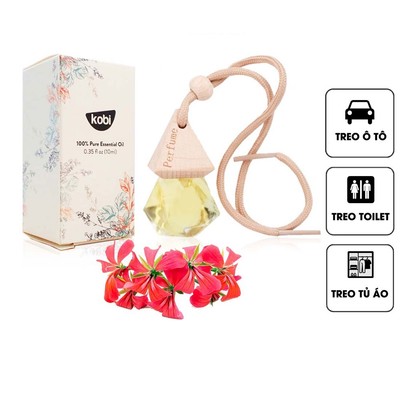 Tinh dầu treo xe Kobi hương Phong Lữ 8ml giúp làm thơm xe, giảm mùi xe mới