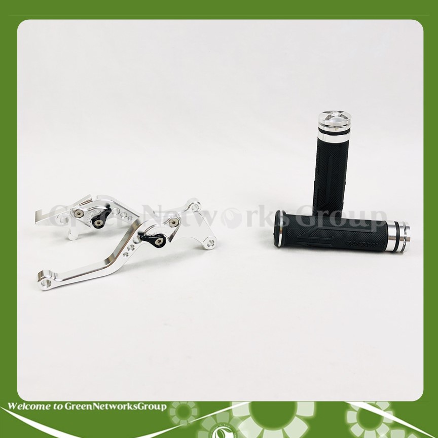 Bộ tay thắng tay côn 6 số kèm bao tay xe máy gù pha lê cho xe Winner 150 Greennetworks