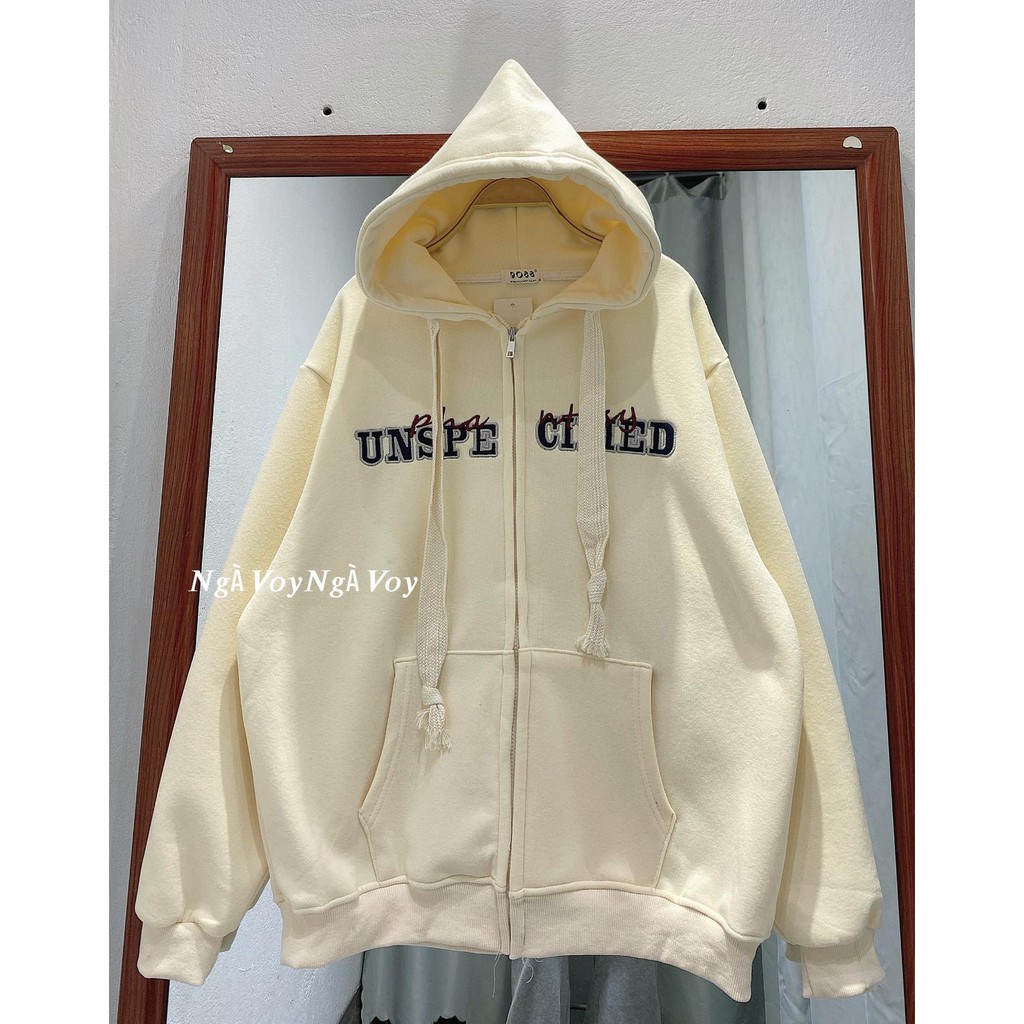 ÁO KHOÁC NỈ CHỮ THÊU LỬA SIÊU ẤM