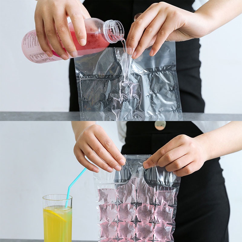 Set 10 Túi Làm Đá Viên Dùng Một Lần Tiện Dụng