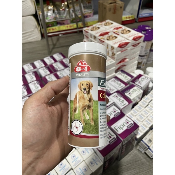 VIÊN BỔ SUNG CANXI CHO CHÓ - 8 IN 1 EXCEL CALCIUM