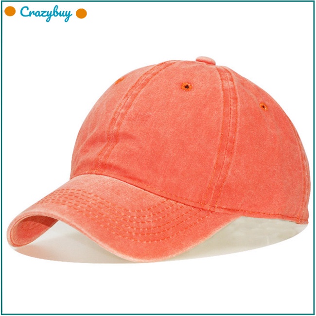 Cr Mũ Lưỡi Trai Chất Liệu Cotton Phong Cách Cổ Điển Cho Nam Và Nữ