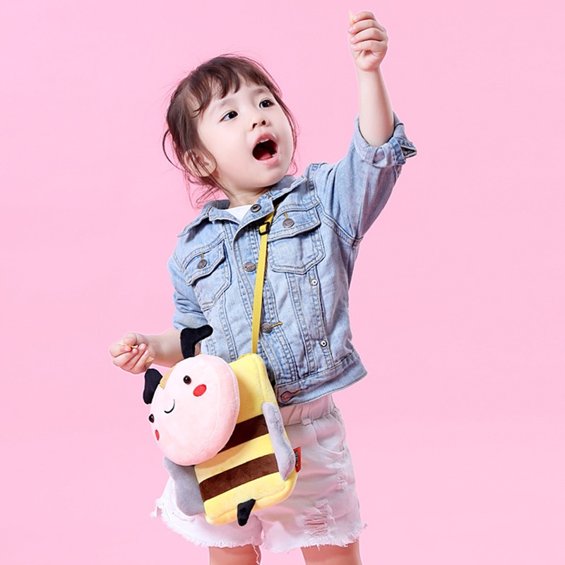 Túi Đeo Chéo Hình Động Vật Dễ Thương Cho Bé