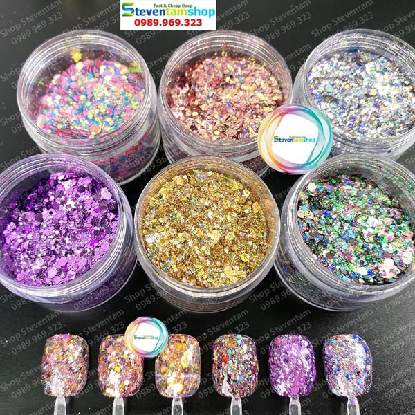 Kim tuyến Sequins nhập khẩu siêu Flash