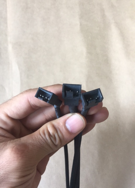 Cáp chia 3 fan⚡⚡ từ chân main máy tính⚡⚡