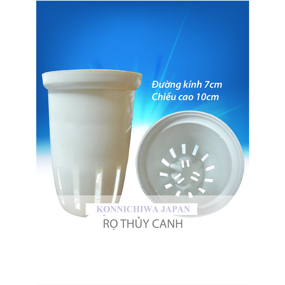 20 cái rọ trồng thủy canh rọ ươm cây 7x10cm