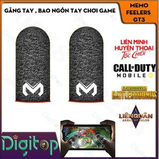 Memo Feelers GT3  |  Bao tay chơi game PUBG, Liên minh, chống mồ hôi, cực nhạy, không xù vải