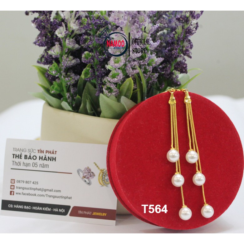 Bông tai Nữ T564 Mạ Vàng NaMoo Jewelry