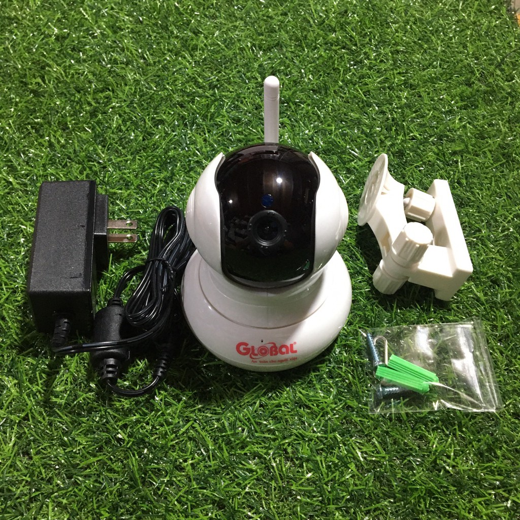 Camera IP Wifi Global PT,  1.0 Megapixel, quay quét 360°, Server Việt Nam, Đàm thoại 2 chiều, còi báo động | BigBuy360 - bigbuy360.vn
