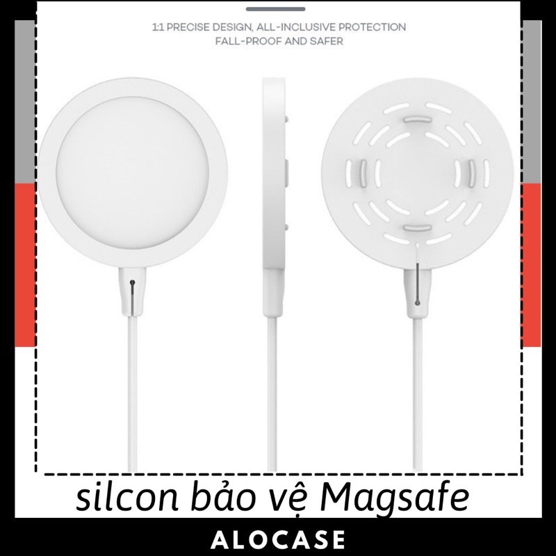 bọc silicone bảo vệ cho sạc không dây