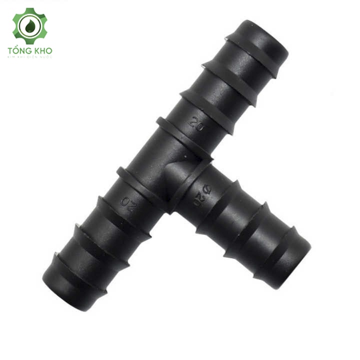 Tê chia ống LDPE 16  bền bỉ - Thiết bị tưới nối đường ống 16mm tiện ích  - Tổng kho kim điện nước