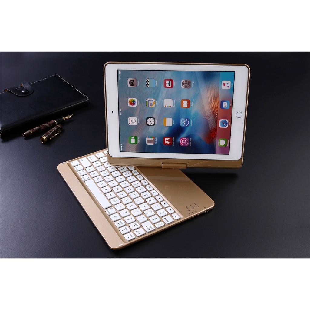 Ốp lưng kèm bàn phím Bluetooth cho iPad 2017 2018 9.7 iPad Air 1 Air 2 Pro 9.7 inch