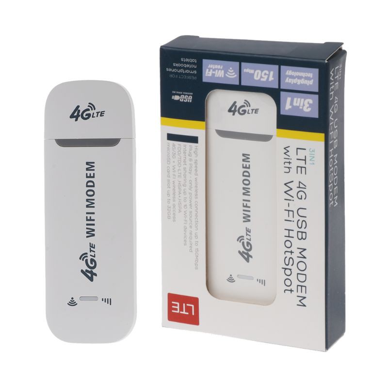 USB Modem 4G LTE dùng thẻ sim thiết kế tiện lợi dễ sử dụng