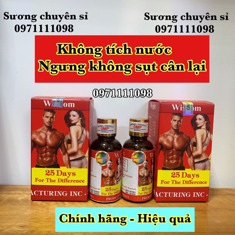 Sỉ 5 lọ tăng cân wisdom weight chính hãng chuẩn loại 1 ( chuyên sỉ giá rẻ ib)