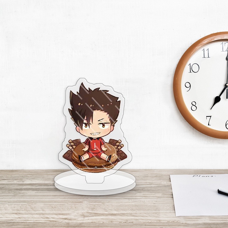 Giá đỡ mô hình nhân vật anime Haikyuu bằng acrylic để bàn trang trí nhà cửa