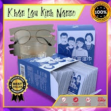 Hộp khăn lau kính nano giúp lau sạch bụi, chống bám bẩn, chống nhờn trên bề mặt kính (hộp 100 khăn)