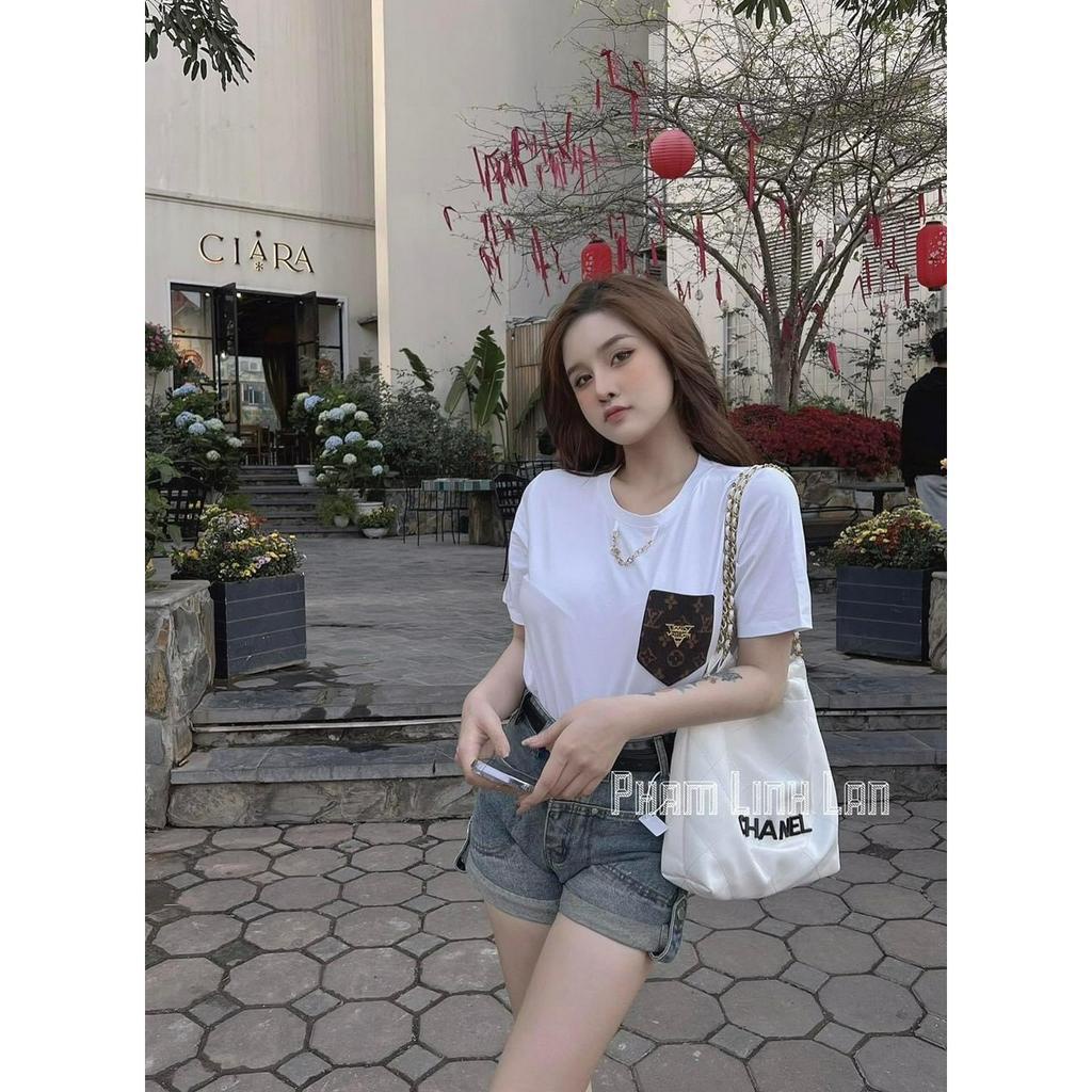 Quần Sooc Đùi Jean Nữ Cạp Lưng Cao Kèm Belt Xắn Gấu Cao Cấp