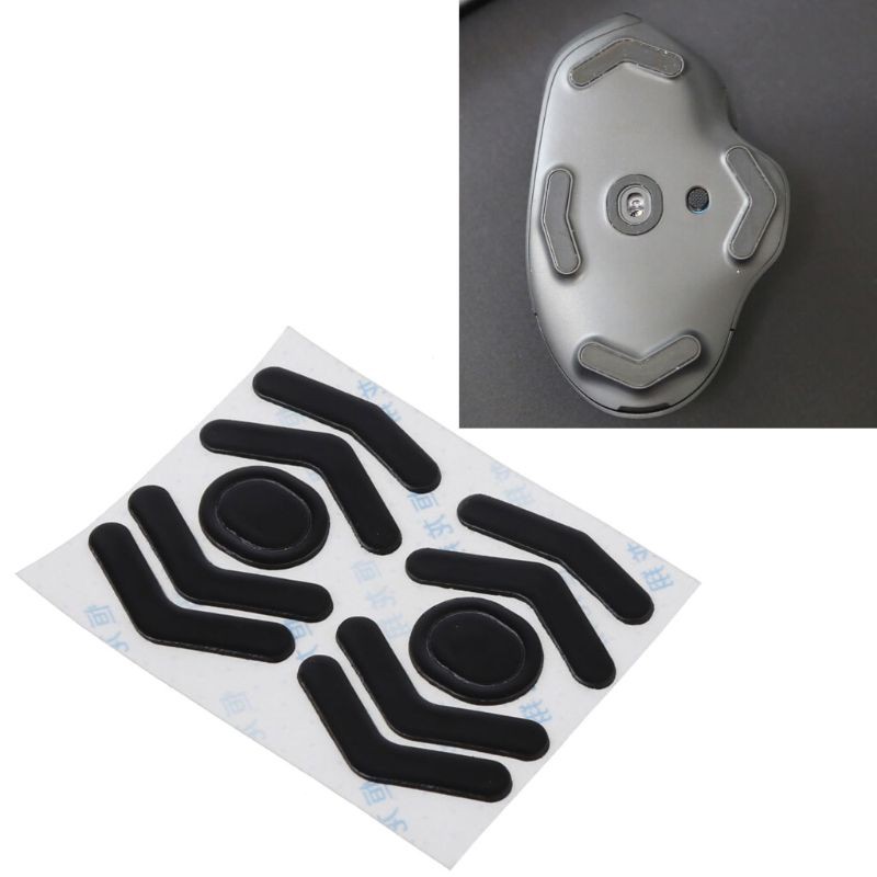 Psy 2 Sets 0.6mm Mouse Feet Mouse Skates Mouse Stickers Pad for logitech G604 Mouse