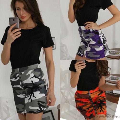 ☛☏❤Hot fashion Sexy Women Zip Denim Skirt High Waist Bodycon Slim Pencil Short Mini Skirt | BigBuy360 - bigbuy360.vn