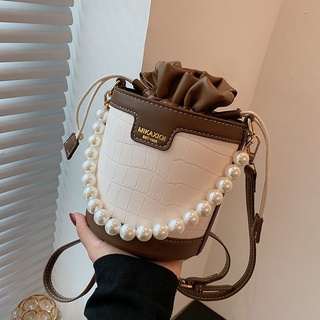 Túi trống tròn minibag, túi cầm tay nữ sang chảnh