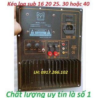 Mạch công suất loa sub loa siêu trầm maritn - 2 sò sanken