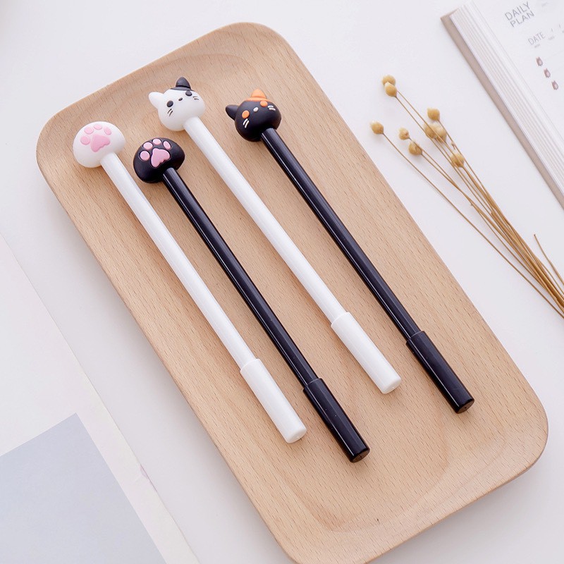 Bút bi họa tiết chân mèo cute xinh xắn