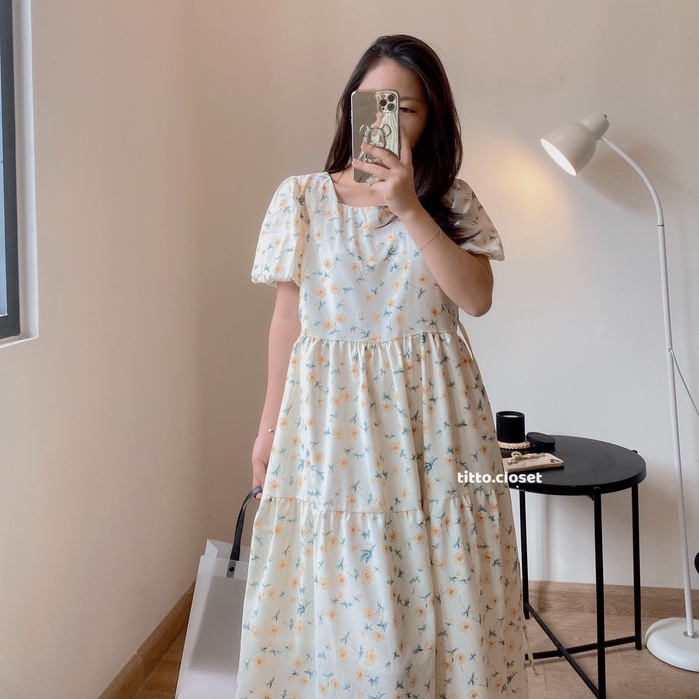 Váy Babydoll Hoa Nhí Ulzzang - Titto Closet