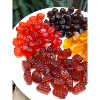 Kẹo Dẻo Want Want Cam Dâu Nho Việt Quất Gói 70G
