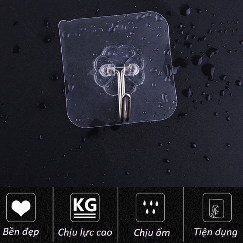 Móc dán chịu lực dán tường