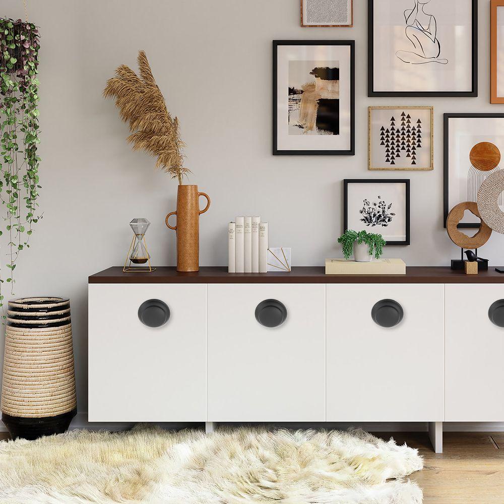 Set 2 Tay Nắm Cửa Tủ Hình Tròn Tiện Dụng
