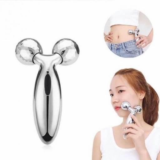 Massage 3d Hàn Quốc - Cây lăn trẻ hóa da mặt và thon gọn toàn thân Dụng cụ mát xa làm vline Tạo đường con cho cơ