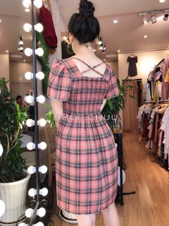 Đầm carô đủ màu bigsize 60 - 85 kí