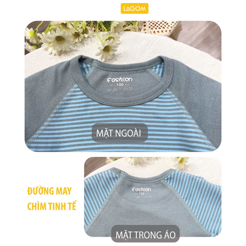 [NỈ DÀY ẤM] Bộ Nỉ Cho Bé Trai, Bé Gái Dài Tay | Bộ Thu Đông Trẻ Em Cao Cấp