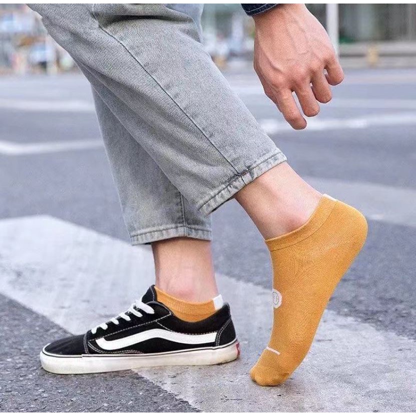 Set 5 Đôi Tất Vớ Cổ Ngắn Unisex WakeZone Nhiều Màu