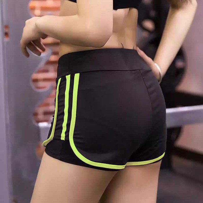 Quần Short thể thao nữ 2 lớp viền màu Sportslink