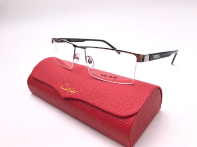 Kính gọng nửa viền Police cao cấp cho Nam