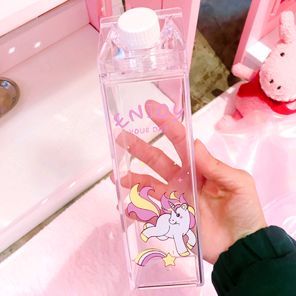 Bình Uống Nước In Hình Kỳ Lân Đáng Yêu