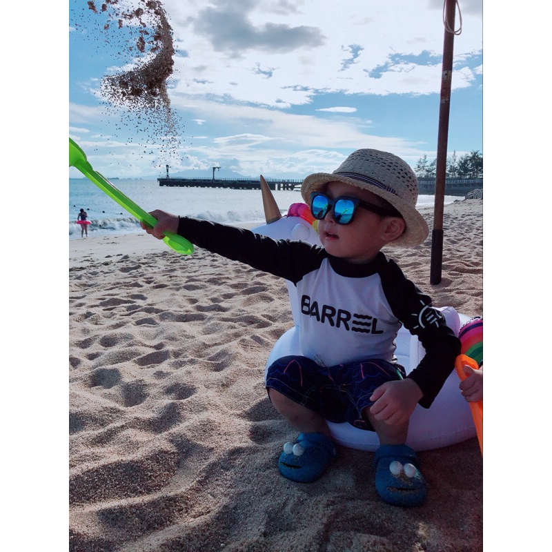 Bộ Đồ Lặn Thể Thao Tay Dài Chống Nắng Nhanh Khô Phong Cách Hàn Quốc Cho Bé | BigBuy360 - bigbuy360.vn