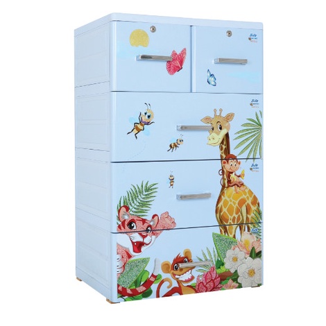 Tủ nhựa BITE 4 tầng , Tủ nhựa Qui Phúc Mã SP: QPN.025
