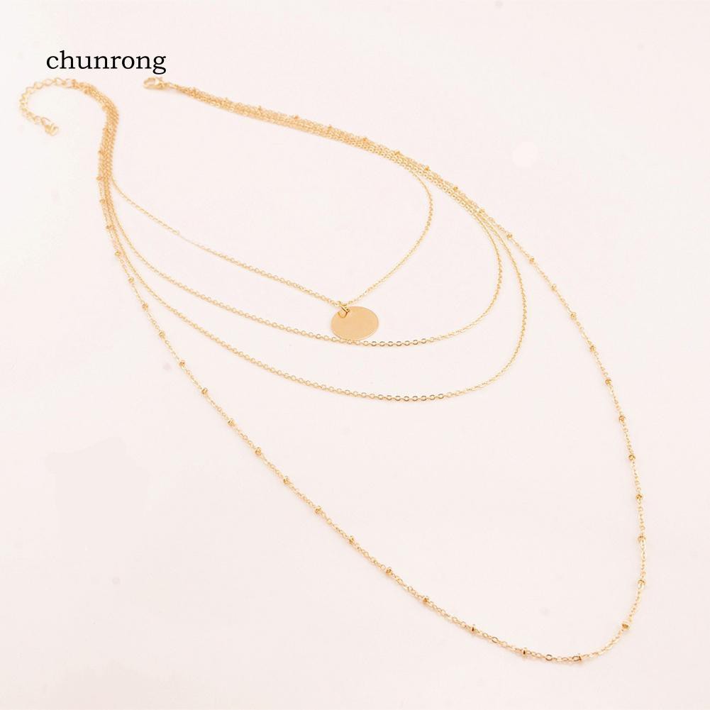 Vòng cổ Đa LớP PhốI Tua Rua ThờI Trang Cho Nữ