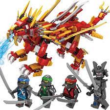 Bộ Lego  Lắp Ráp Rồng Thần hoặc Kỳ Lân