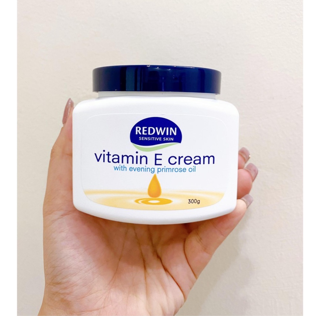 Kem dưỡng ẩm, làm trắng da mặt và body Redwin Vitamin E Cream 300ml