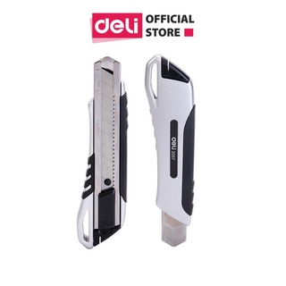 Dao rọc giấy cao cấp lưỡi 18mm - deli 2057