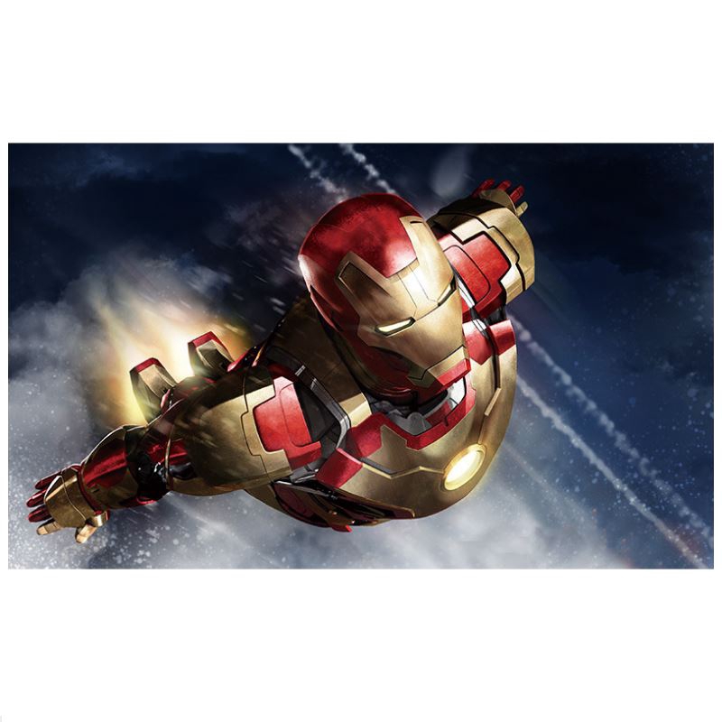 1 Tấm Áp Phích Dán Tường Trang Trí Hình Siêu Anh Hùng Marvel 's The Avengers Thanos Iron Man Spider-Man Black Panther Captain America Vintage